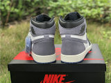 Authentic Air Jordan 1 High OG Summit White/Blue-Black