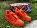 LV SNEAKERS PELLE S.GOMMA Orange