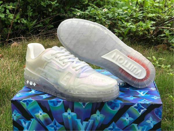 LV SNEAKERS PELLE S.GOMMA WHITE