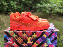 LV SNEAKERS PELLE S.GOMMA Orange LV SNEAKERS PELLE S.GOMMA Orange