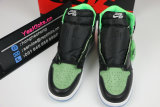 Authentic Air Jordan 1 High Zoom “Rage Green”