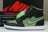 Authentic Air Jordan 1 High Zoom “Rage Green”