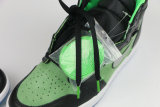 Authentic Air Jordan 1 High Zoom “Rage Green”