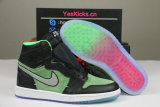 Authentic Air Jordan 1 High Zoom “Rage Green”