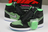Authentic Air Jordan 1 High Zoom “Rage Green”