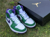 Authentic Air Jordan 1 Mid “Incredible Hulk” GS