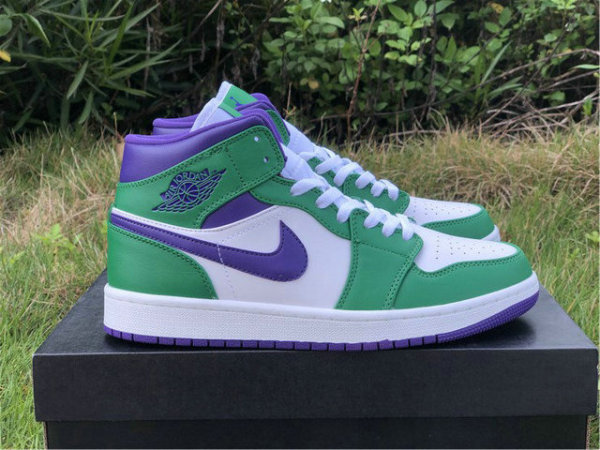 Authentic Air Jordan 1 Mid “Incredible Hulk” GS