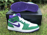 Authentic Air Jordan 1 Mid “Incredible Hulk” GS