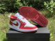 Authentic Air Jordan 1 Low White/Red GS
