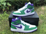 Authentic Air Jordan 1 Mid “Incredible Hulk” GS