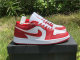 Authentic Air Jordan 1 Low White/Red