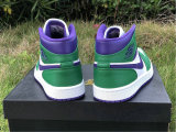 Authentic Air Jordan 1 Mid “Incredible Hulk” GS