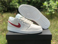 Authentic Air Jordan 1 Low “University Red” GS