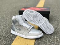 Authentic Air Jordan 1 High Neutral Grey GS