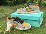 Authentic Nike SB Dunk Low “Safari” GS