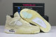 Authentic Off-White x Air Jordan 4 “Sail”