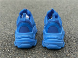Balenciaga Triple-S NUBUC Royal/Black