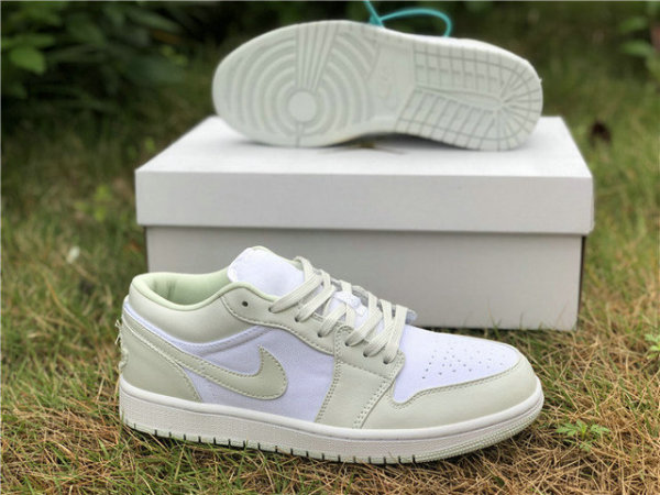 Authentic Air Jordan 1 Low “Spruce Aura” GS