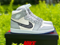 Authentic Dior x Ai Jordan 1 High GS (With Nike Box)