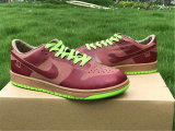 Authentic Nike Dunk Low 1-Piece Laser Varsity Red Chartreuse GS