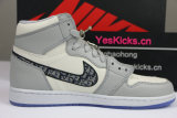 Authentic Dior x Ai Jordan 1 High (With Nike Box)