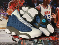 Perfect Air Jordan 13 Blue/Grey/White