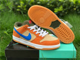 Authentic Nike SB Dunk Low Dusty Peach/Blue GS