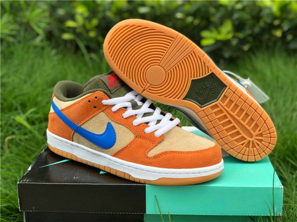 Authentic Nike SB Dunk Low Dusty Peach/Blue