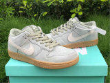 Authentic Nike SB Dunk Low Mica Green/White GS