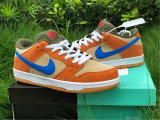 Authentic Nike SB Dunk Low Dusty Peach/Blue GS