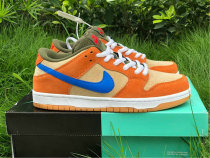Authentic Nike SB Dunk Low Dusty Peach/Blue GS