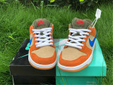 Authentic Nike SB Dunk Low Dusty Peach/Blue GS
