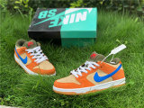 Authentic Nike SB Dunk Low Dusty Peach/Blue GS