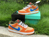 Authentic Nike SB Dunk Low Dusty Peach/Blue GS