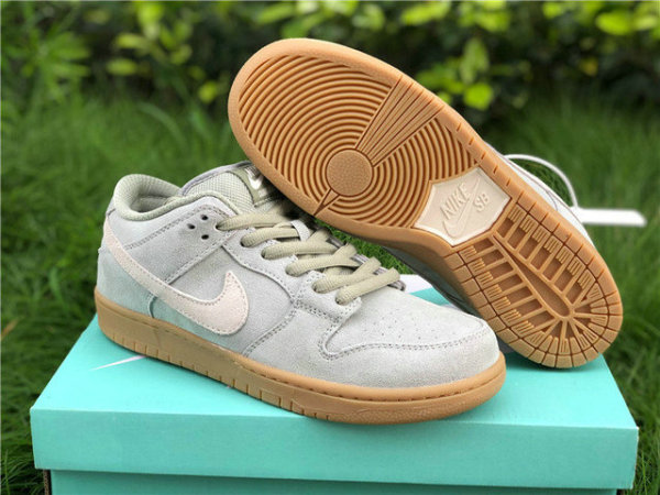 Authentic Nike SB Dunk Low Mica Green/White GS