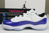 Authentic Air Jordan 11 Low WMNS “Concord”