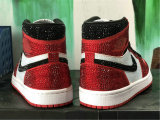 Authentic Crystal Air Jordan 1 “Chicago” GS