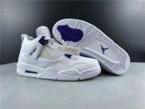 Perfect Air Jordan 4 White/Purple