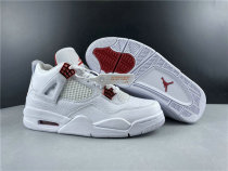 Perfect Air Jordan 4 White/Red