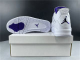 Perfect Air Jordan 4 White/Purple
