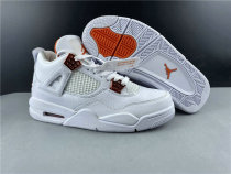 Perfect Air Jordan 4 White/Orange