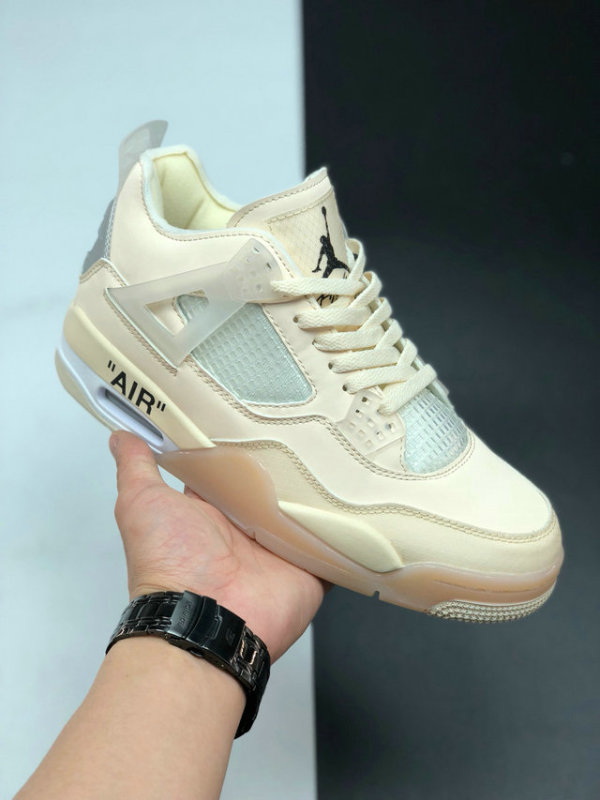 Perfect OFF White x Air Jordan 4 GS