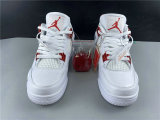 Perfect Air Jordan 4 White/Red