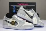 Authentic Dior x Ai Jordan 1 Low  (Final Version)