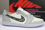 Authentic Dior x Ai Jordan 1 Low  (Final Version)