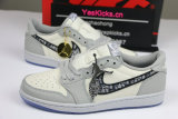 Authentic Dior x Ai Jordan 1 Low  (Final Version)