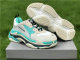 Balenciaga Triple-S NUBUC MINT GREEN