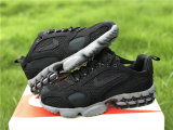 Authentic Stussy x Nike Air Zoom Spiridon Black/Cool Grey