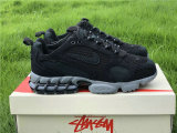 Authentic Stussy x Nike Air Zoom Spiridon Black/Cool Grey