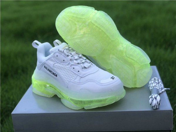 Balenciaga Triple-S Net Fluorescent White